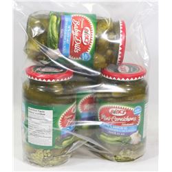 BAG OF ASSORTED PICKLES