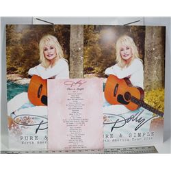 SET OF 2 DOLLY PARTON POSTERS