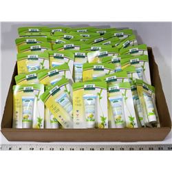 FLAT OF 38 SEALED ALEVA NATURALS
