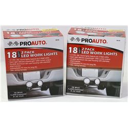SET OF 2 NEW PRO-AUTO 18 WORK