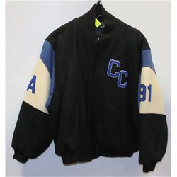 NEW SIZE LARGE COUGARS BOMBER JACKET, MADE IN