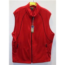 NEW SIZE LARGE ECO NORTHEND FULL ZIP FLEECE VEST