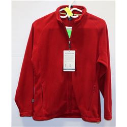 NEW WOMAN'S SIZE MED LANDMARK FULL ZIP, RED,
