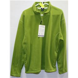 NEW SIZE LARGE LANDMARK GREEN FLEECE JACKET