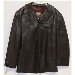 LE VILLAGE DU CUIR LEATHER JACKET SIZE SMALL