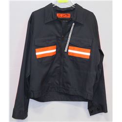 NEW SIZE 44 RG RED KAP HIGH VIS JACKET