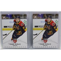 LOT OF 2 CONNOR MCDAVID YOUNG STARS