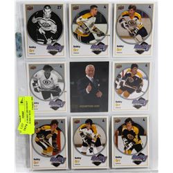 COMPLETE BOBBY ORR HOCKEY HEROES SUBSET WITH