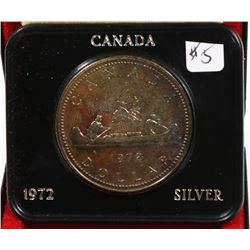1972 PROOF CANADA SILVER DOLLAR
