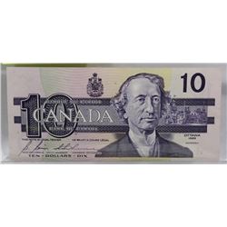 1989 BANK OF CANADA  $10 BILL