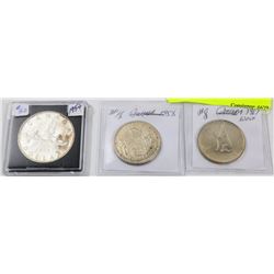 LOT OF 3 CANADIAN COINS, INCLUDING