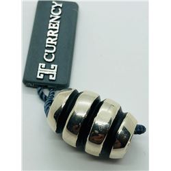 35) STERLING SILVER PENDANT