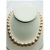 Image 1 : 49) STERLING SILVER FRESHWATER PEARL NECKLACE