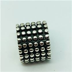 88) STERLING SILVER CURRENCY CHARM PENDANT