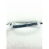 Image 1 : 98) STERLING SILVER BLUE DIAMOND RING