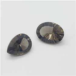 111) GENUINE SMOKEY QUARTZ GEMSTONE
