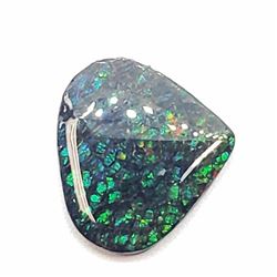 113) GENUINE CANADIAN AMMOLITE GEMSTONE