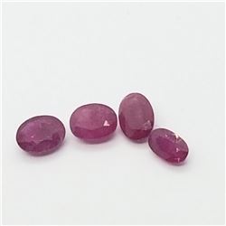 119) NATURAL RUBIES