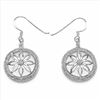 Image 1 : 136) STERLING SILVER CUBIC ZIRCONIA EARRINGS