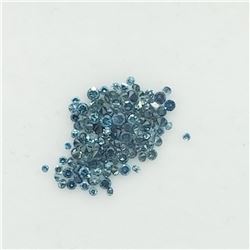141) GENUINE BLUE DIAMOND GEMSTONE