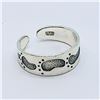 Image 1 : 196) STERLING SILVER TOE RING