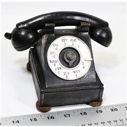 NEW RETRO ANTIQUE STYLE PHONE PIGGYBANK.