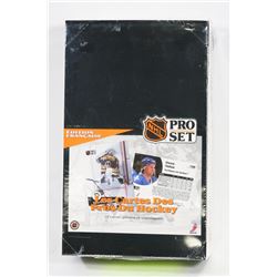 1991 PRO SET HOCKEY FACTORY SEALED BOX, FRENCH