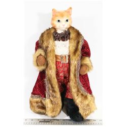 16" SHOPPING CAT FIGURE