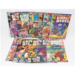 OLD GHOST RIDER COMICS WITH 35 CENT+ COVERS