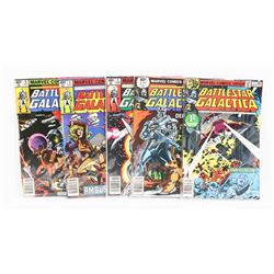 VINTAGE BATTLESTAR GALACTICA COMIC BOOKS