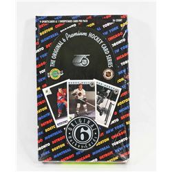 1992 ULTIMATE ORIGINAL 6 HOCKEY FACTORY SEALED BOX