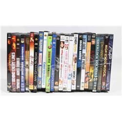 LOT OF ASST 24 DVDS