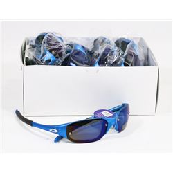 CASE OF NEW BLUE SUNGLASSES