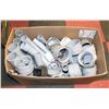 Image 1 : BOX OF PVC CONDUIT FITTINGS