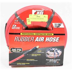 25FT CONTRACTOR 300PSI HEAVY DUTY RUBBER AIR HOSE