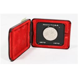 1870-1970 MANITOBA SILVER DOLLAR