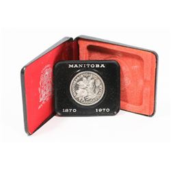 1870-1970 MANITOBA SILVER DOLLAR