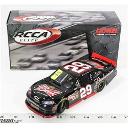 KEVIN HARVICK BUDWEISER RCCA ELITE 1:24 NASCAR