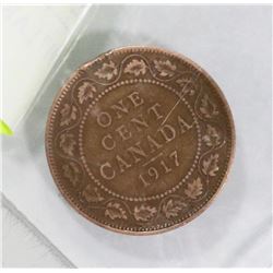 CANADIAN 1917 LARGE PENNY
