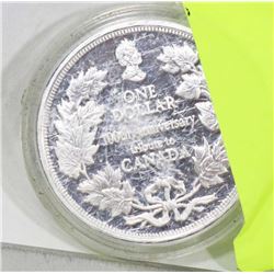 TRIBUTE TO CANADA 1911-2011 SILVER DOLLAR COIN