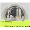 Image 1 : COOK ISLANDS SILVER DOLLAR COIN