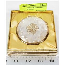 VINTAGE ESTEE LAUDER LADIES MOTHER OF PEARL