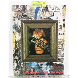 1989 ALICE COPPER TRASHS THE WORLD CONCERT PROGRAM