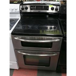 KENMORE ELITE DOUBLE DOOR STOVE, 30"X26"X36".