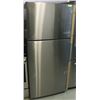 Image 1 : MIDEA TOP MOUNT STAINLESS FRIDGE.