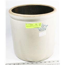 VINTAGE CROWN 4 GALLON CROCK