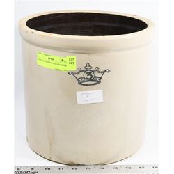 VINTAGE CROWN 3 GALLON CROCK