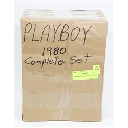 PLAYBOY COMPLETE SET YEAR 1980