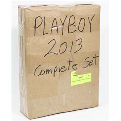 PLAYBOY COMPLETE SET YEAR 2013