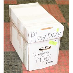 BOX OF MIXED YEAR PLAYBOYS
